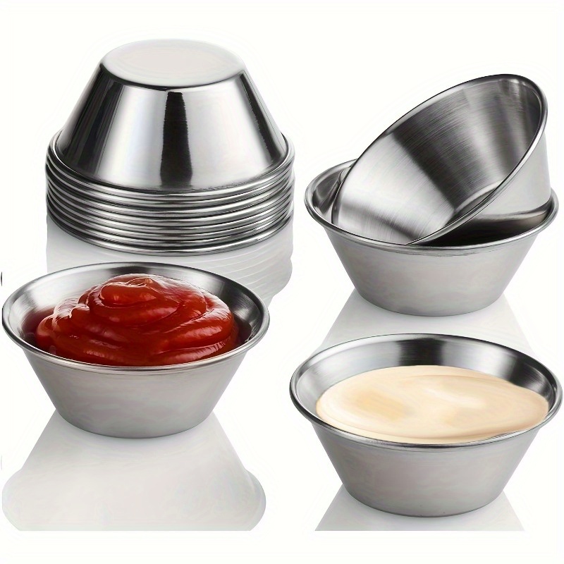 Sauce Dipping Cup - 2pcs Small Cake Cup, Sauce Cups,
