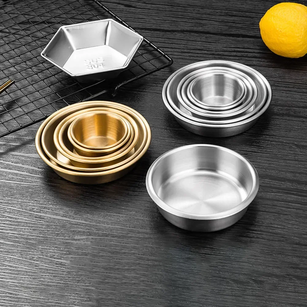 1pc Stainless Round Steel Seas - Sauce Dipping Cup recension och pris