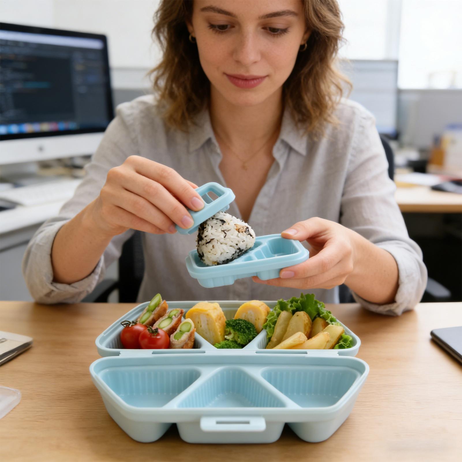 Rice Ball Mold 6-Cavity Japane - Meal Prep Rice recension och pris
