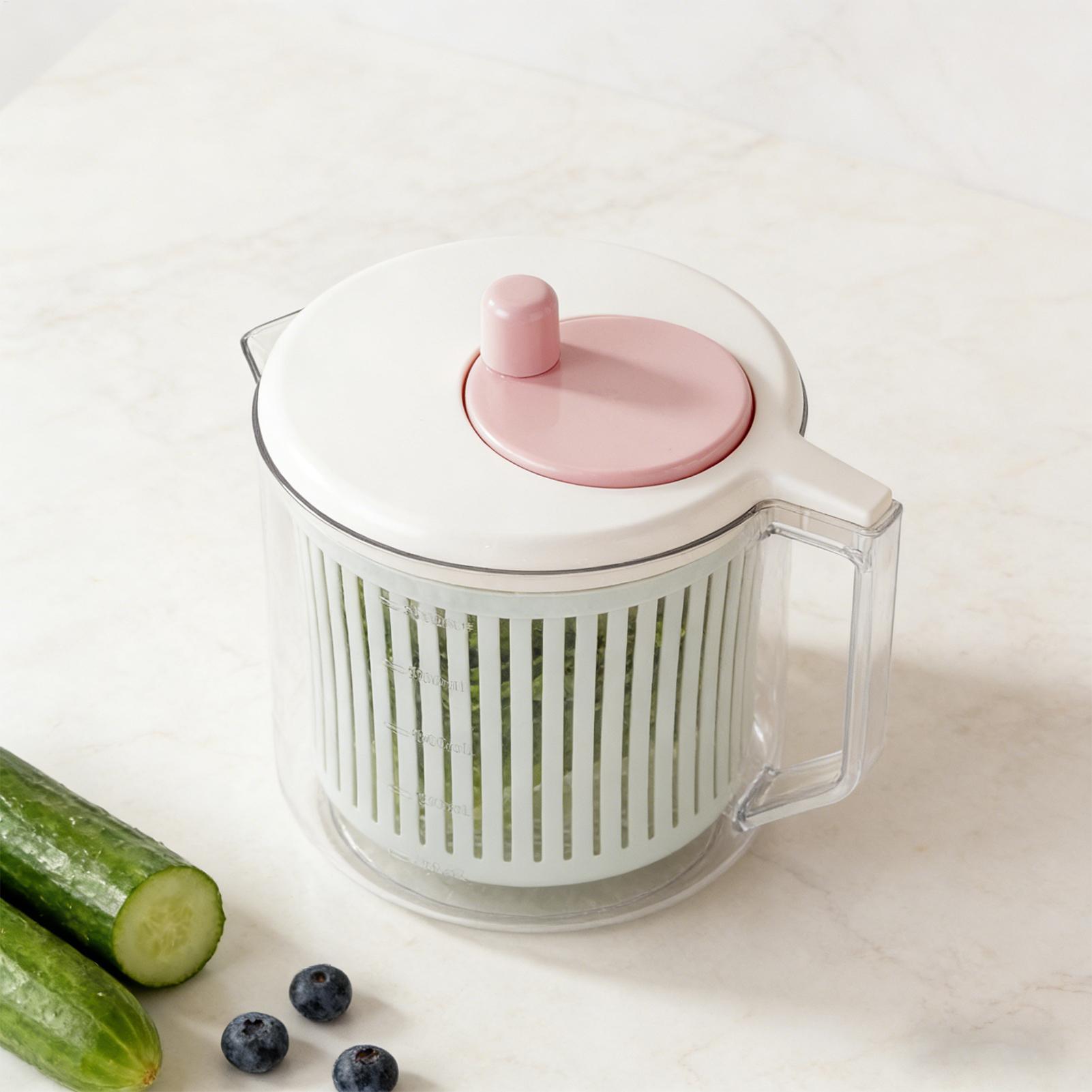 Salad Spinner Manual Vegetable - Meal Prep Manual recension och pris