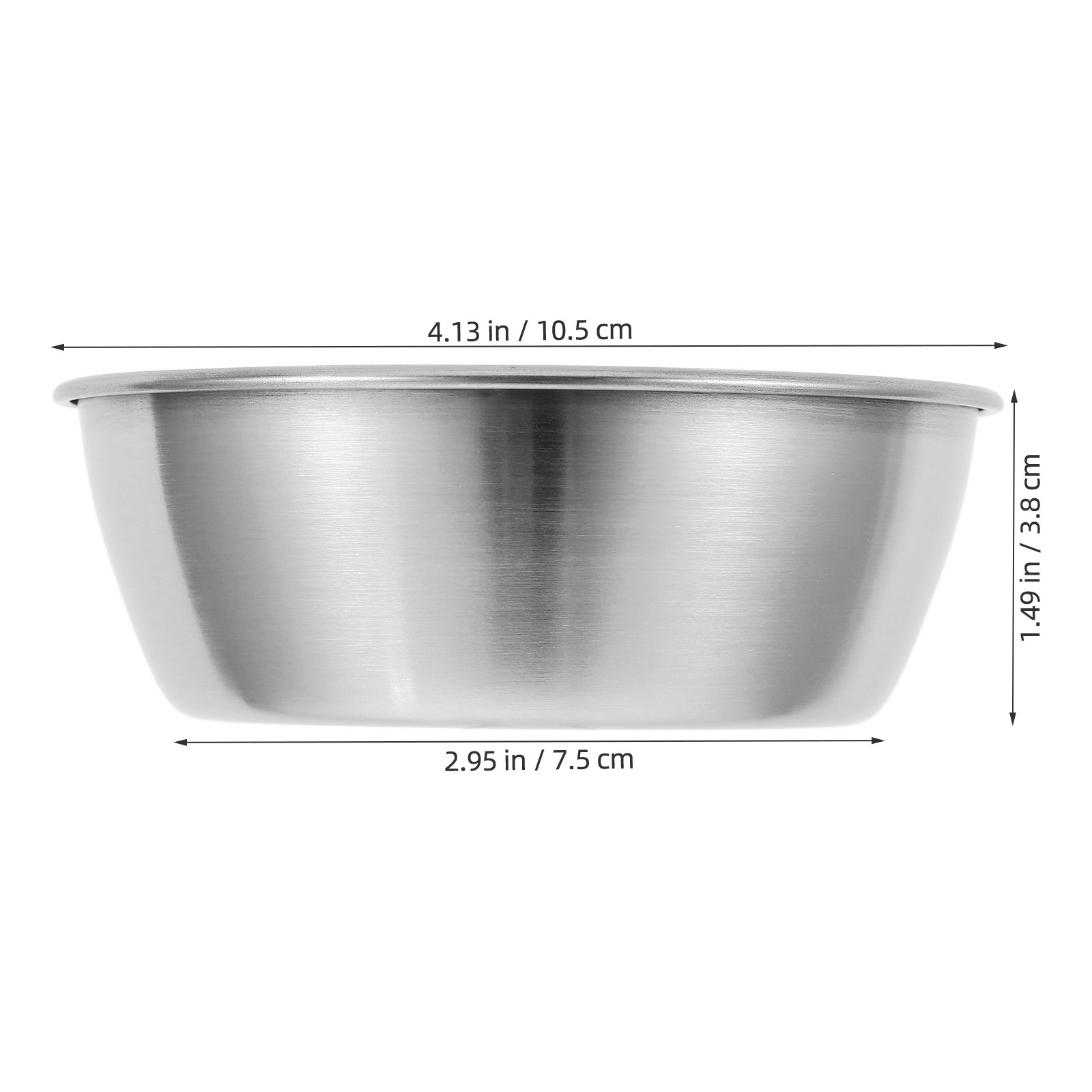 4Pcs Stainless Steel Rice Wine - Sauce Dipping Cup recension och pris