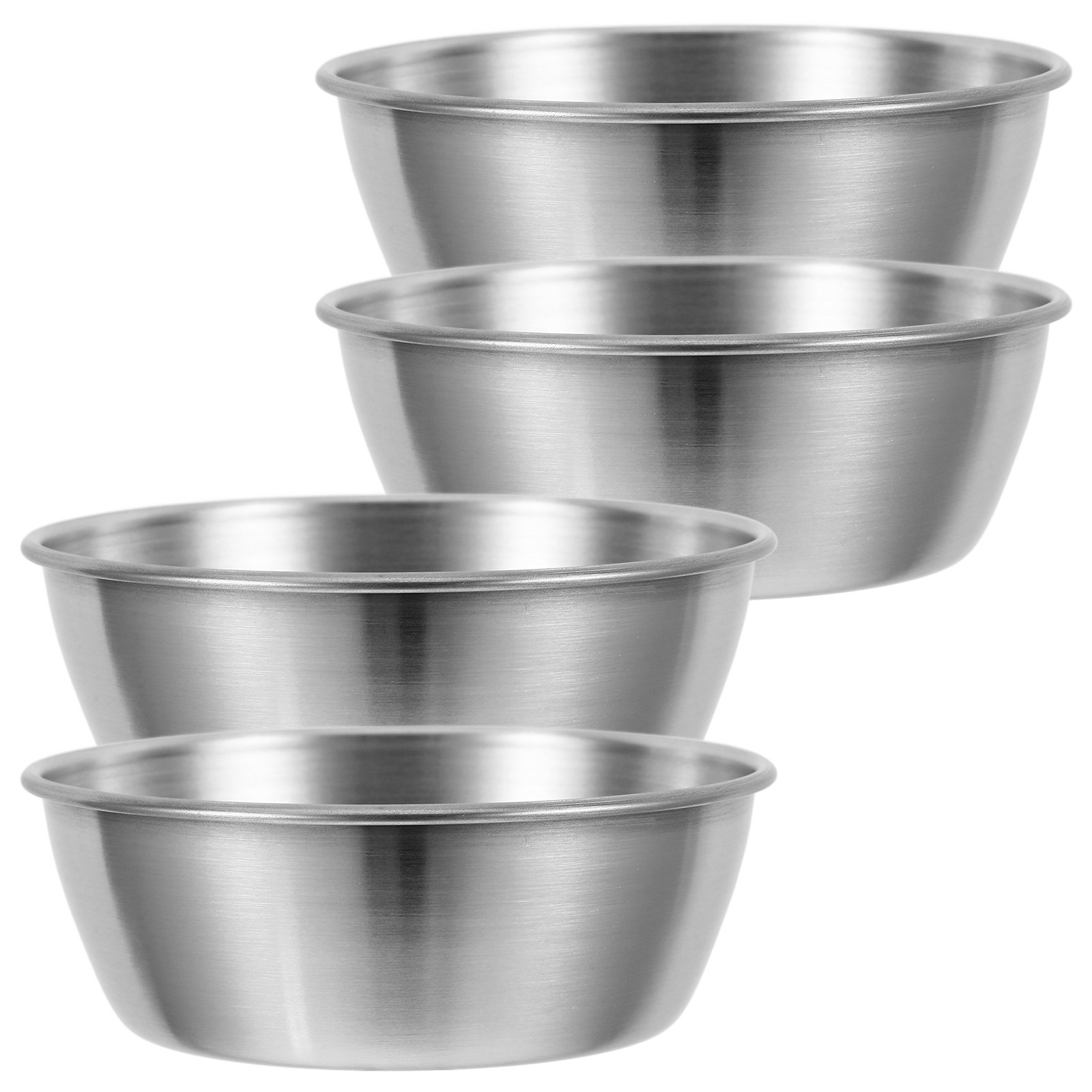 4Pcs Stainless Steel Rice Wine - Sauce Dipping Cup recension och pris