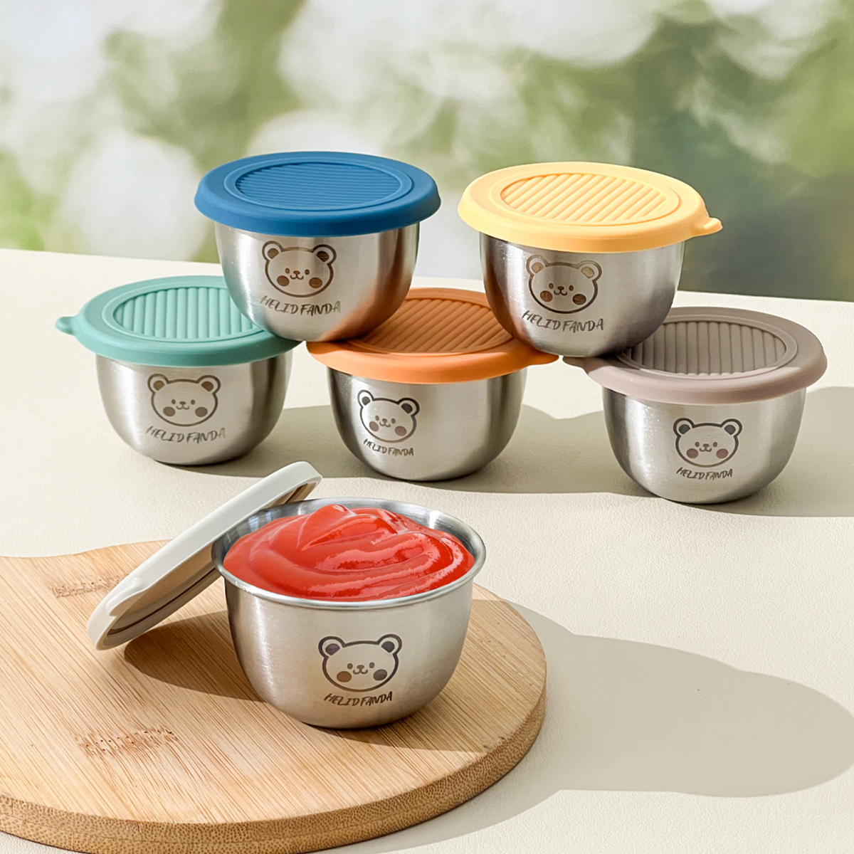 WORTHBUY 304 Stainless Steel S - Sauce Dipping Cup recension och pris