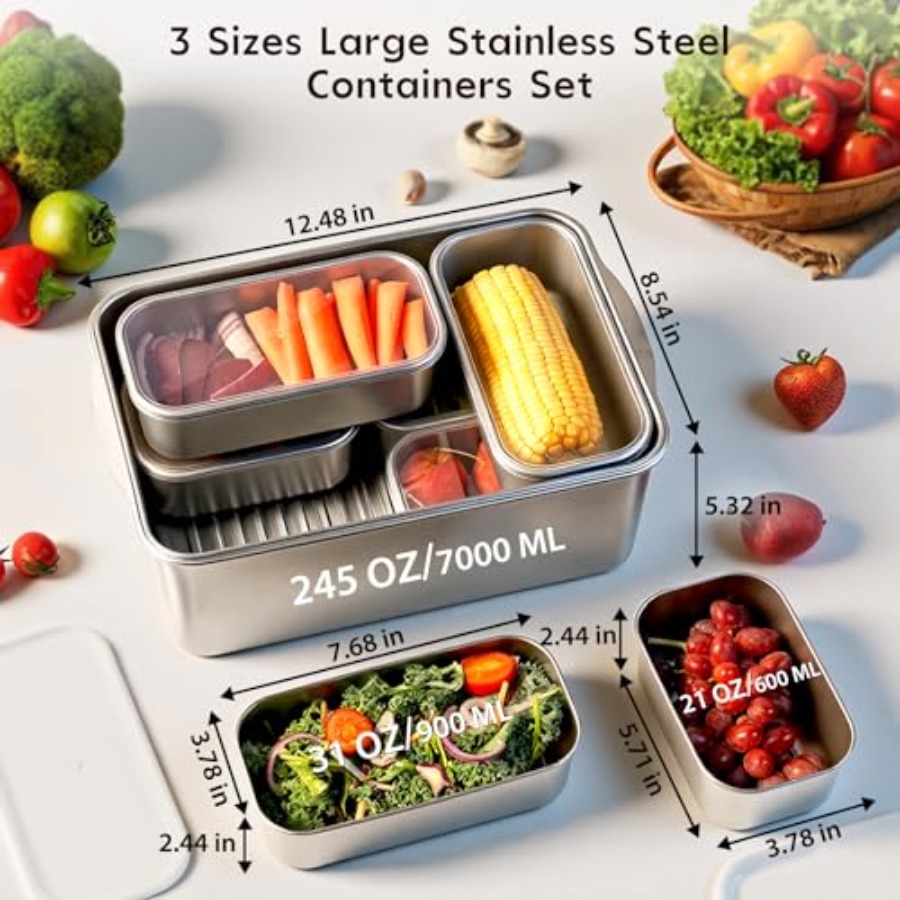 Meal prep containers for veget - Meal Prep With Chicken recension och pris