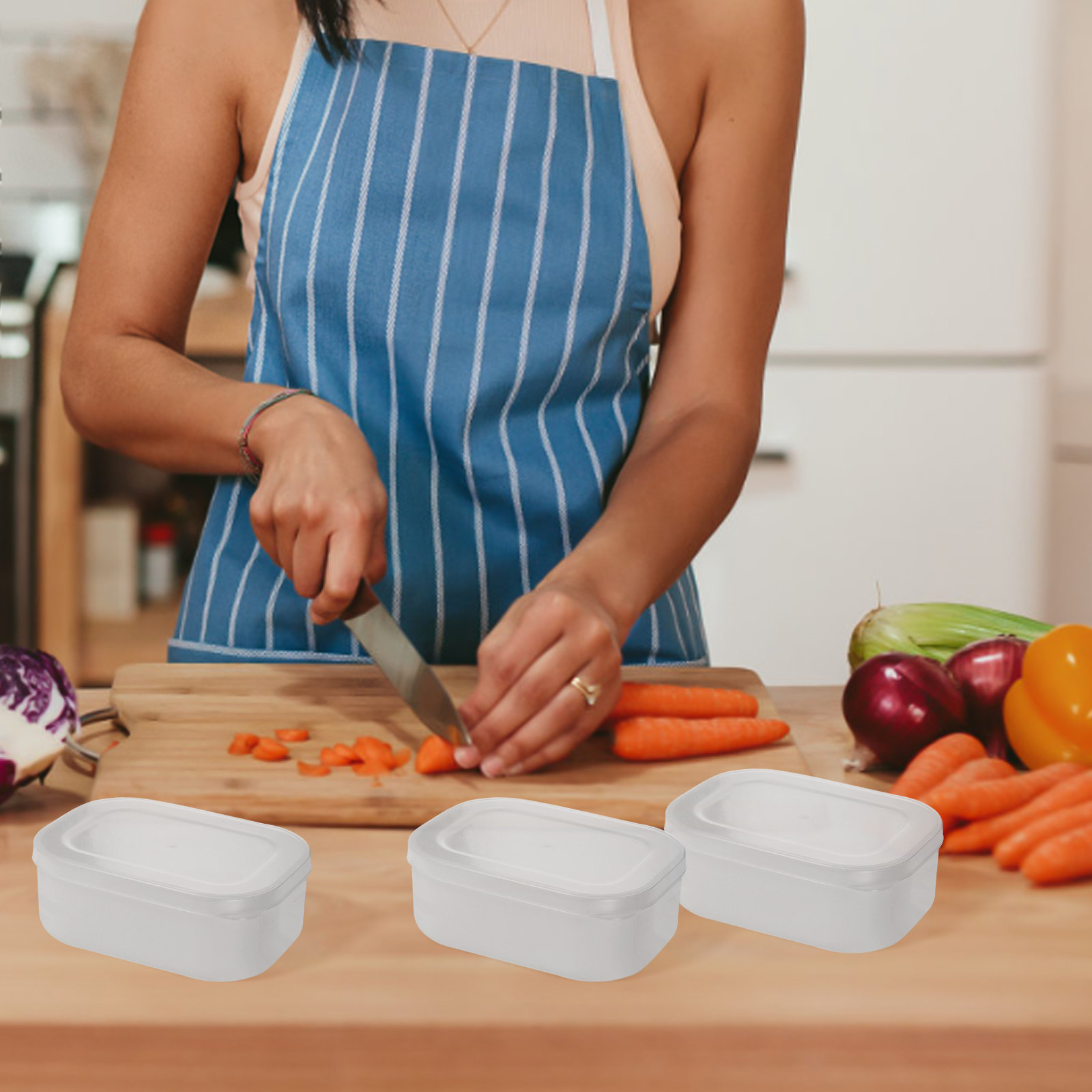 5Pcs Grain Rice Storage Boxes  - Meal Prep Rice recension och pris