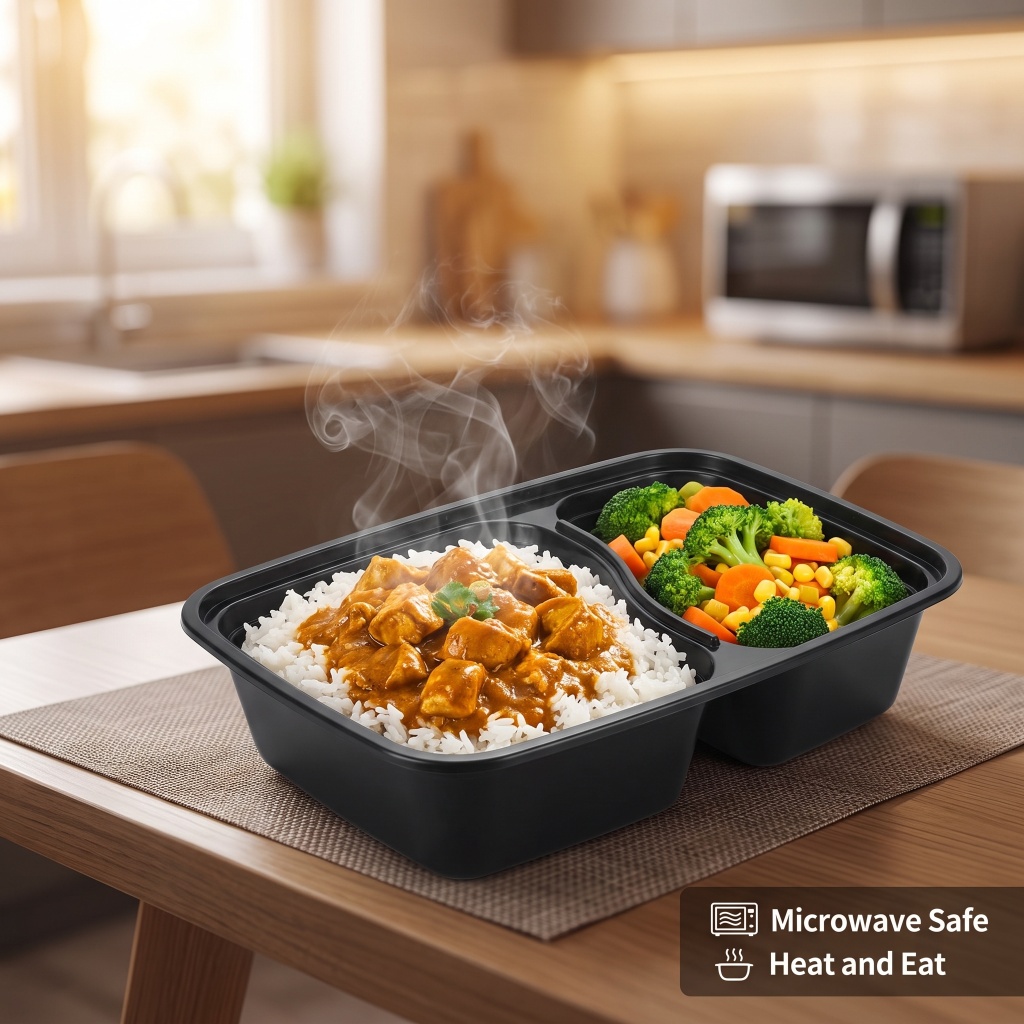 35oz 20 Pack 2 Compartment Lea - Meal Prep For A Day recension och pris