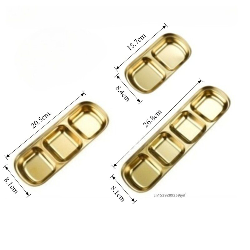 2/4pcs Stainless Steel Divided - Sauce Dipping Cup recension och pris