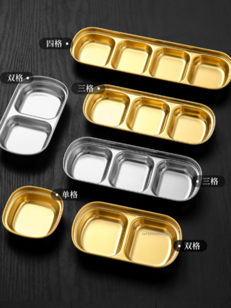 2/4pcs Stainless Steel Divided - Sauce Dipping Cup recension och pris