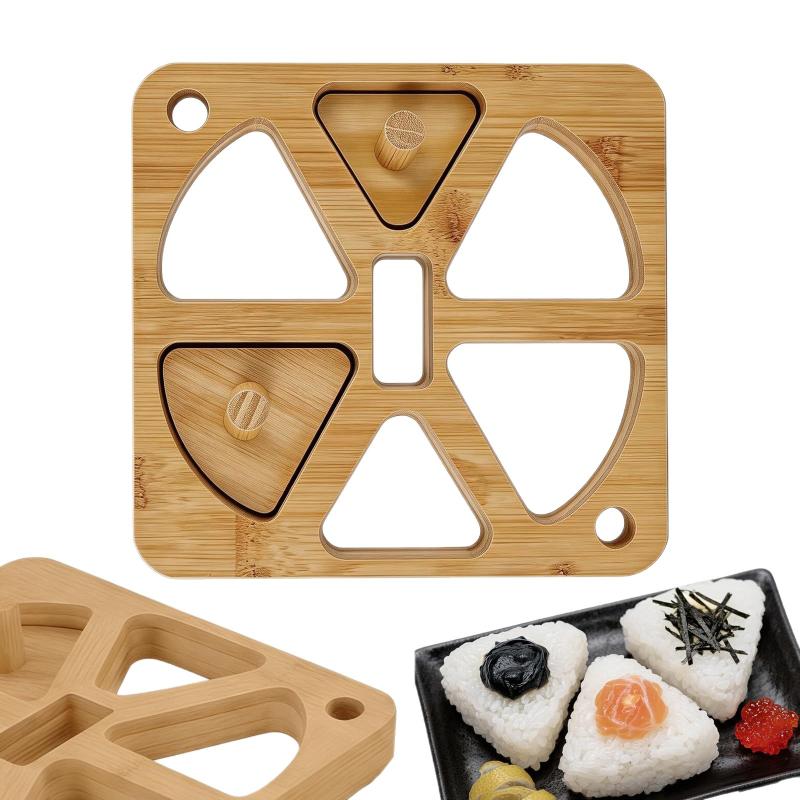 5/6 Holes Riceball Mold Classi - Meal Prep Rice recension och pris