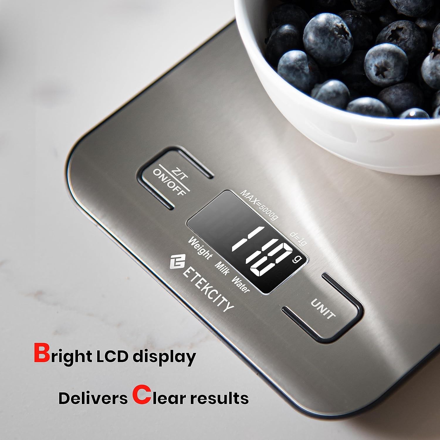 Food Kitchen Scale, Digital Gr - Meal Prep Weight Loss recension och pris