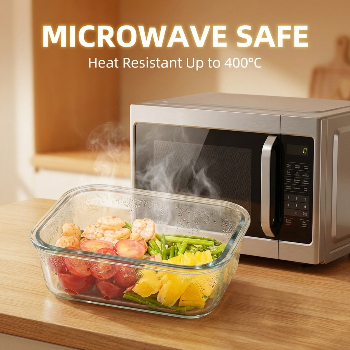 High Borosilicate Glass Airtig - Meal Prep Weight Loss recension och pris