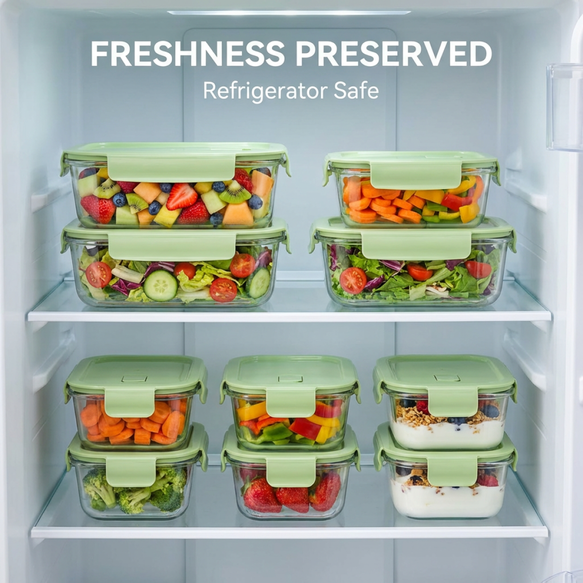 High Borosilicate Glass Airtig - Meal Prep Weight Loss recension och pris