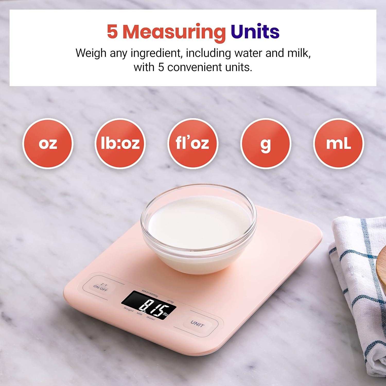 Digital Food Kitchen Scale, Gr - Meal Prep Weight Loss recension och pris