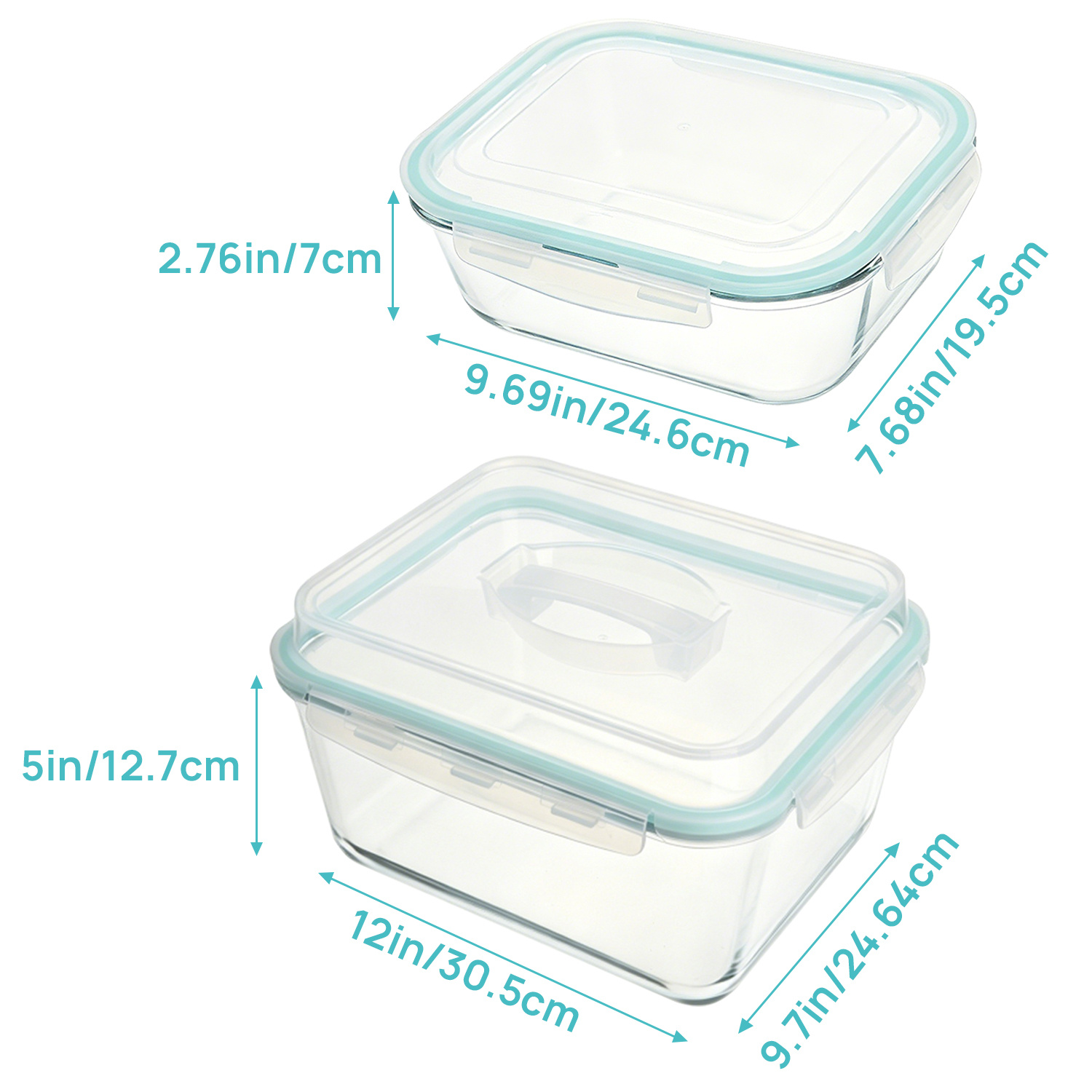 220oz + 76.4oz Extra Large Ref - Meal Prep With Chicken recension och pris