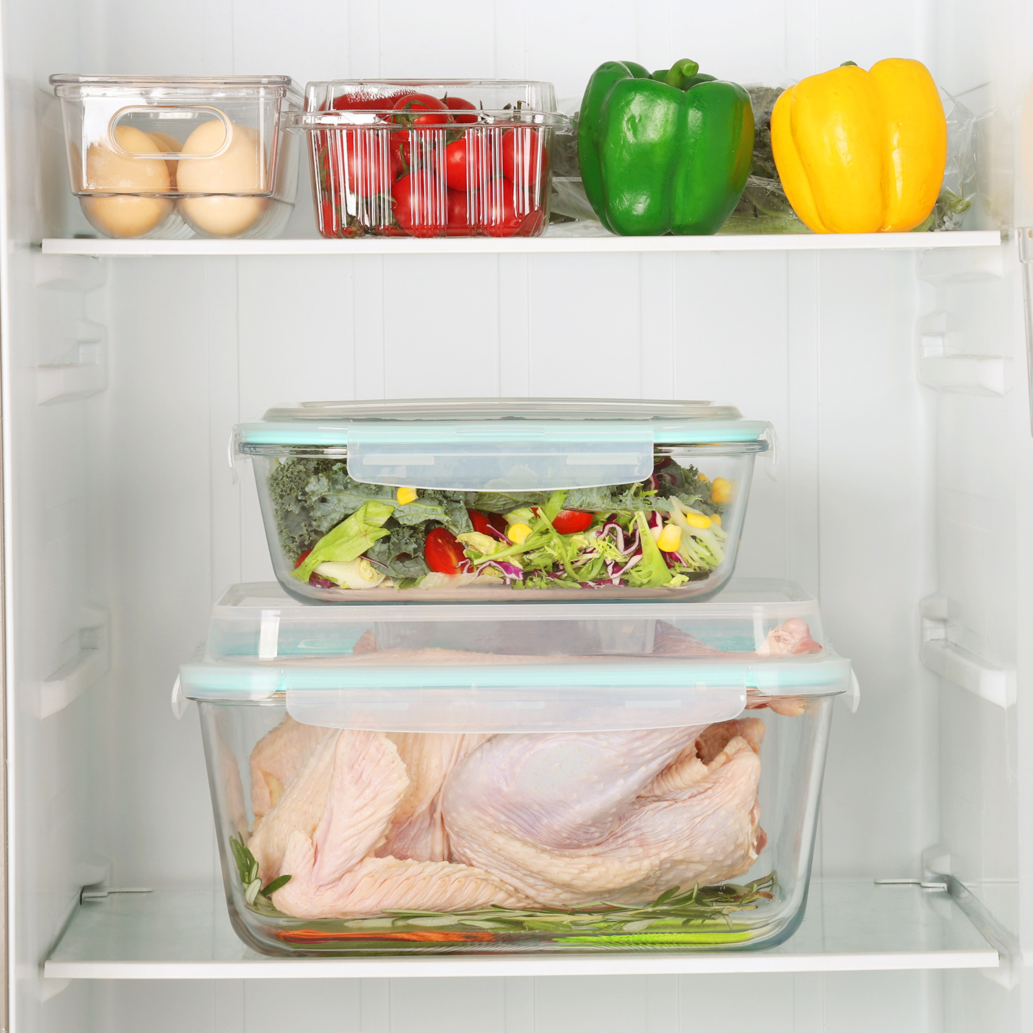 220oz + 76.4oz Extra Large Ref - Meal Prep With Chicken recension och pris