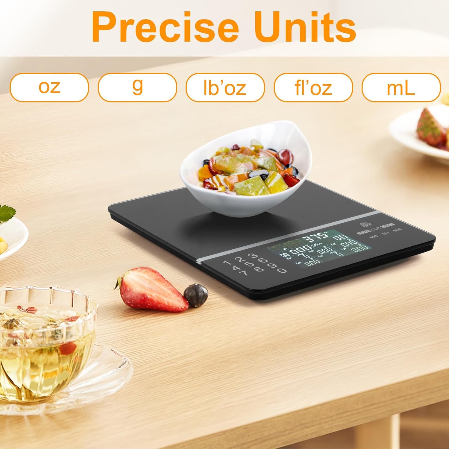 Digital Food Scale with Calori - Meal Prep Weight Loss recension och pris