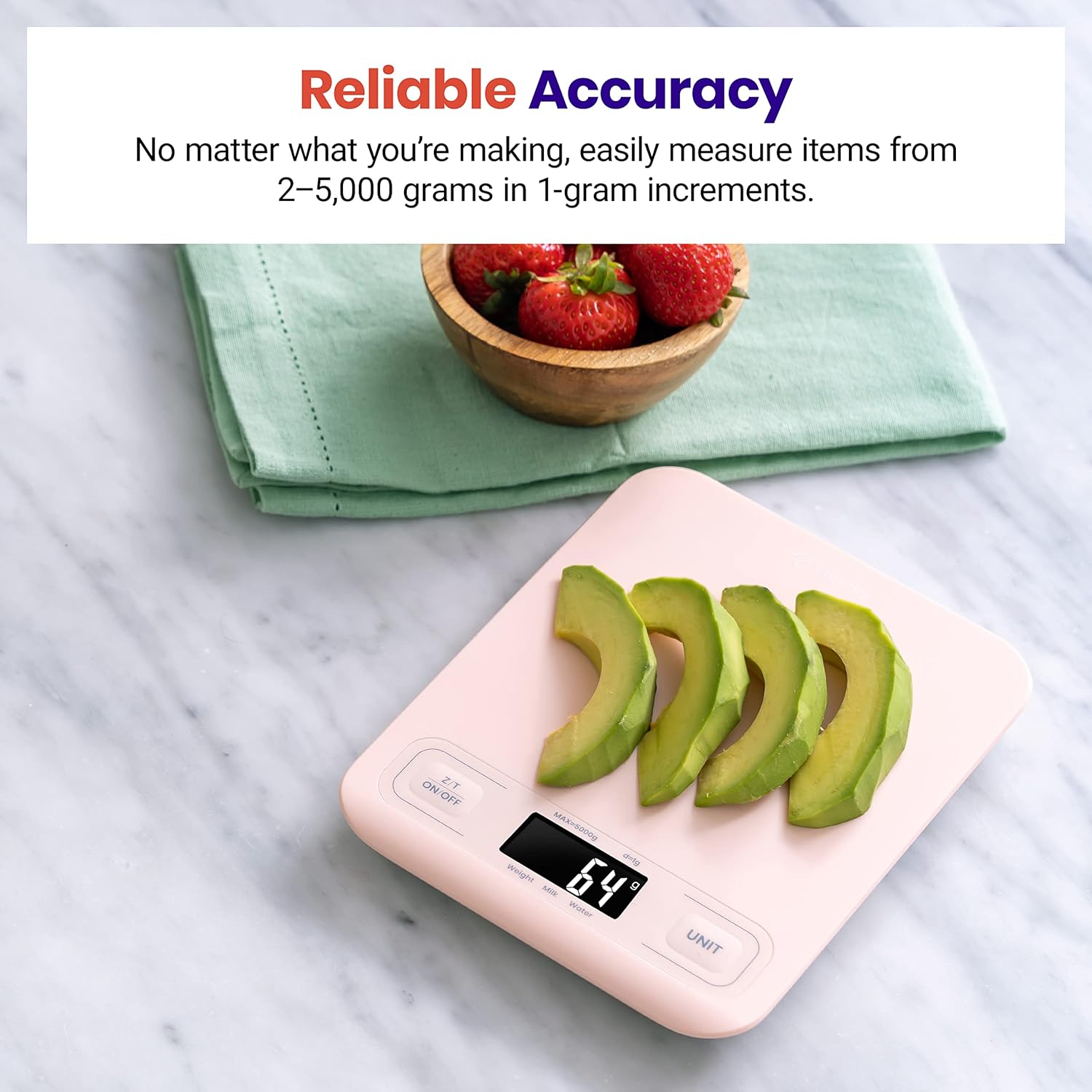 Food Kitchen Scale, Digital Gr - Meal Prep Weight Loss recension och pris