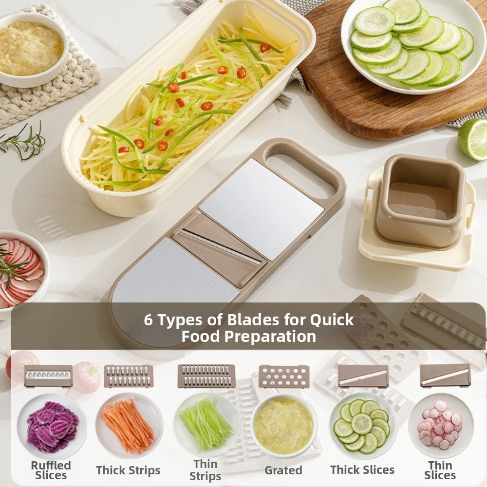 Manual Vegetable Cutter with H - Meal Prep Manual recension och pris