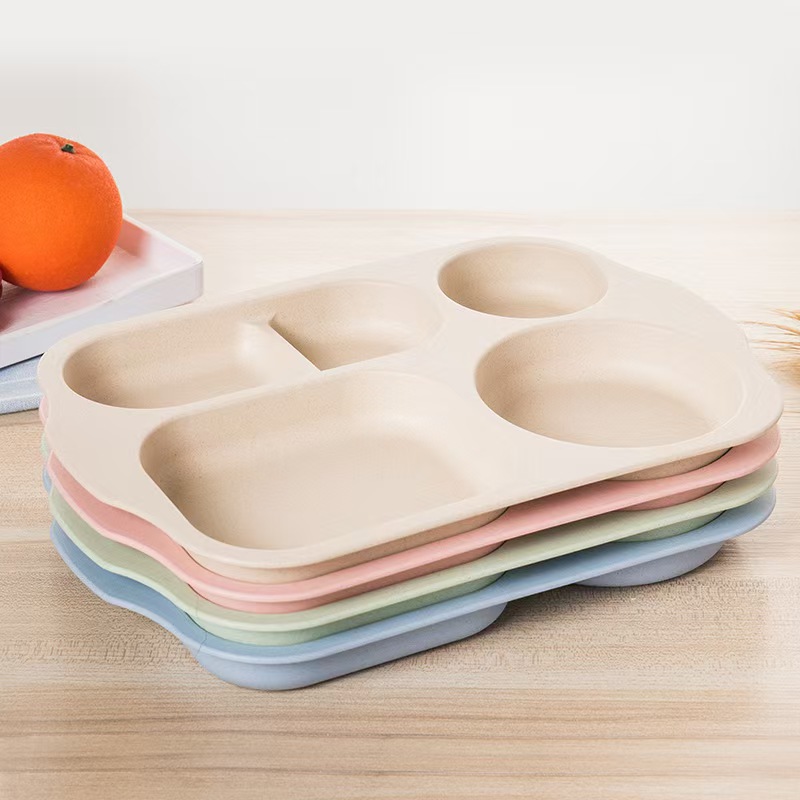 Reusable 5-Compartment Plate,  - Meal Prep Weight Loss recension och pris