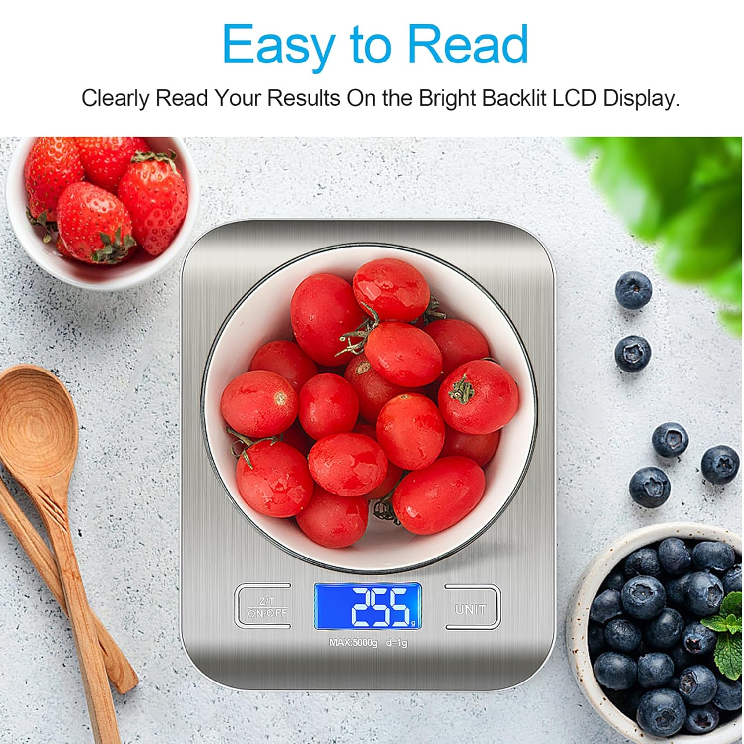 Food Scale, Kitchen Scale, Wei - Meal Prep Weight Loss recension och pris