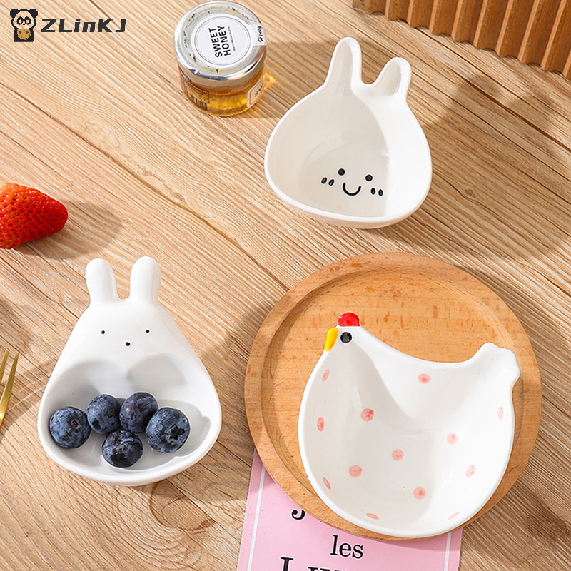 Kitchen Ceramic Dipping Plate  - Sauce Dipping Cup recension och pris