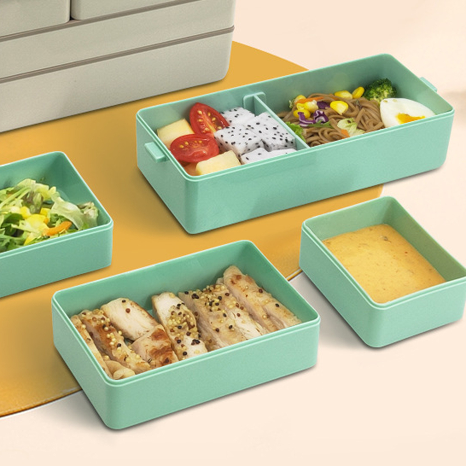 Plastic Lunch Box Microwave Sa - Meal Prep Weight Loss recension och pris